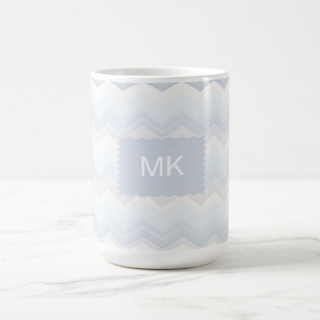 Mug Aquarelle Ocean Shades Chevron (Centre)