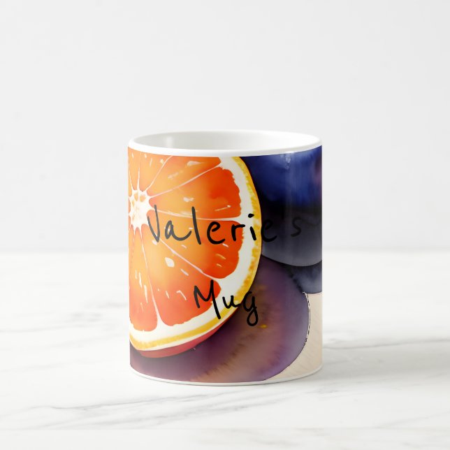 Mug Aquarelle orange (Centre)