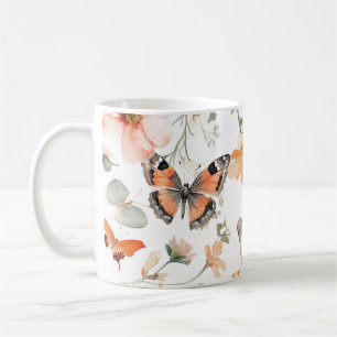 Mug Aquarelle Papillon Meadow Jolie