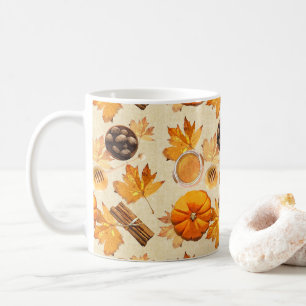 Mug Aquarelle Parfums magiques Vintages d'automne