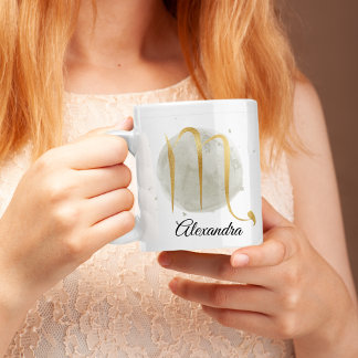 Mug Aquarelle personnalisable Scorpio Design Zodiac