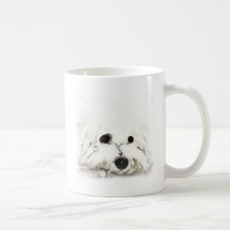 Mug Aquarelle principale artistique de Bichon
