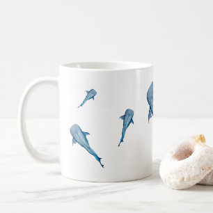 Mug Aquarelle requin
