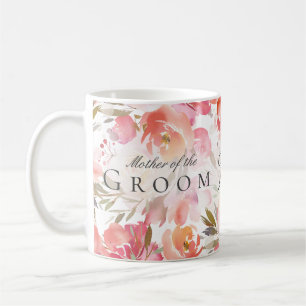 Mug Aquarelle Rose florale Mère de la chambre