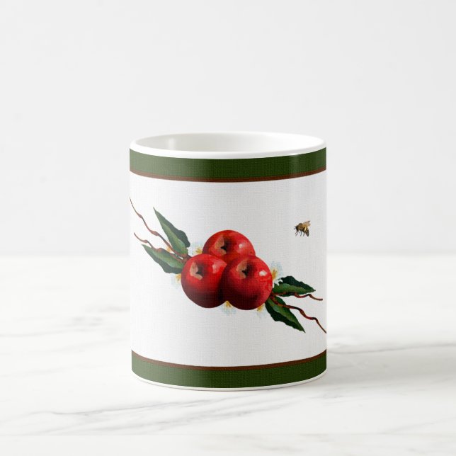 Mug Aquarelle Rouge (Centre)