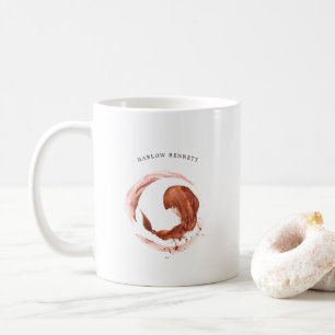 Mug Aquarelle Virgo Astrologie Zodiac   Monogramme