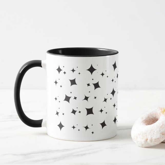 Mug Aquarelles Cool modernes (Avec donut)