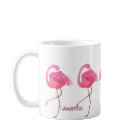 Aquarelles Flamants roses roses illustration