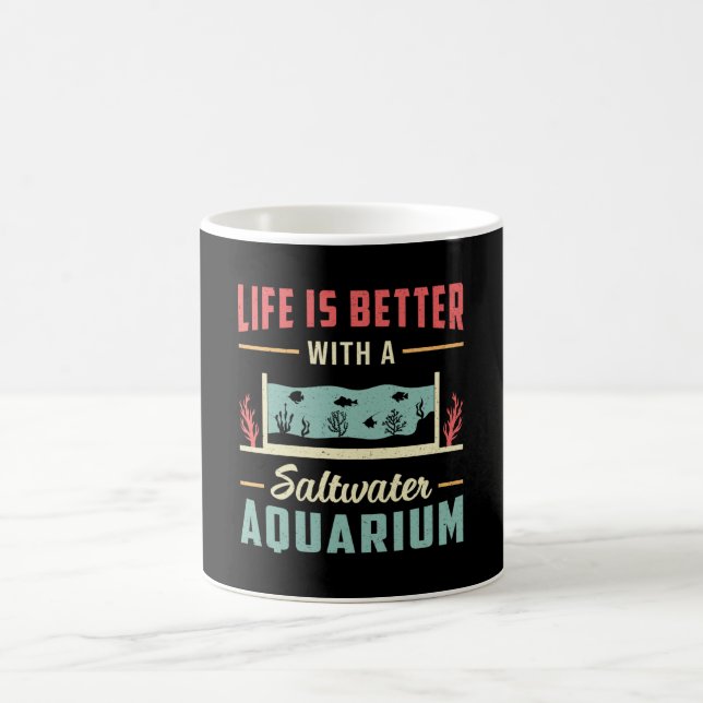 Mug Aquarium d'eau salée aquarium aquarium aquarium aq (Centre)
