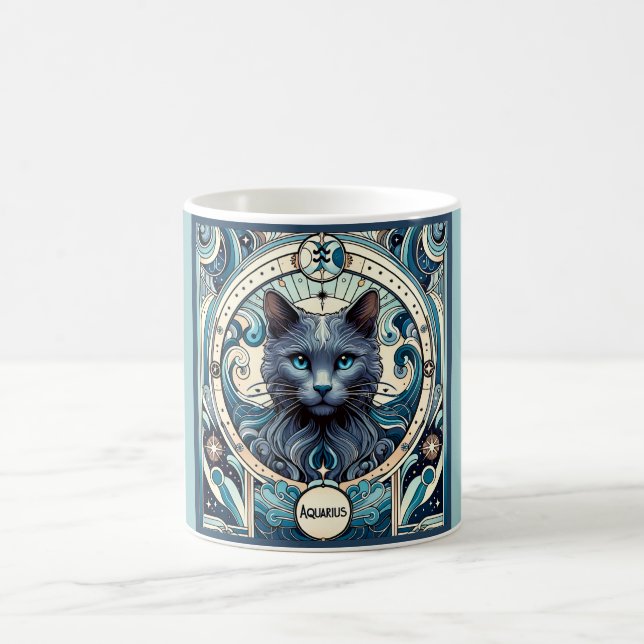 Mug Aquarius Innovative Chat Zodiac (Centre)