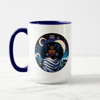 Mug Aquarius Traits and Dates  | Water Bearer