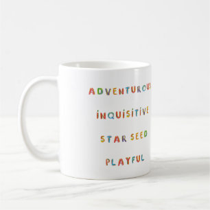Mug Aquarius Zodiac Astrologie infantile interne