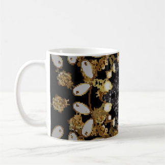 Mug arabesques de style oriental. Vintage. Dentelle br