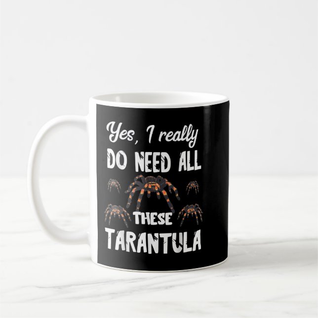 Mug Arachnid Funny Tarantula Araignée Araignée Arachno (Gauche)