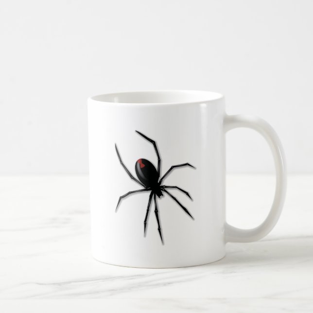 Mug Araignée 3D effrayante (Droite)