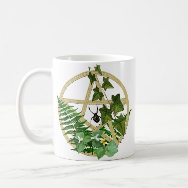 Mug Araignée de région boisée renfermée (Gauche)