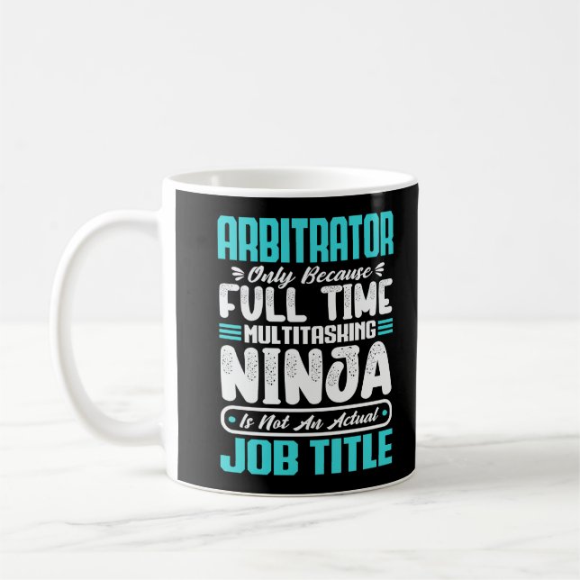 Mug Arbitre Drôle Travail Profession Profession Carriè (Gauche)