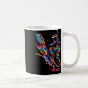 Mug Arboriste grimpeur Popart - Uni-adulte, S, manche