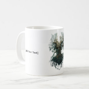 Mug Arbre de crânes surréaliste sombre nature