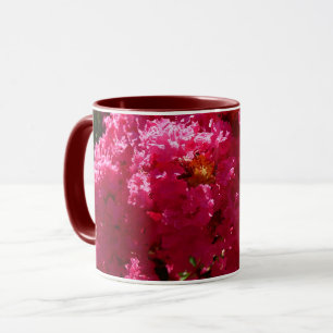 Mug Arbre de Crape Myrtle Fleurs Magenta