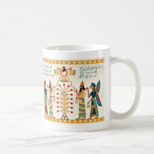 Mug Arbre de la vie assyrien (Droite)