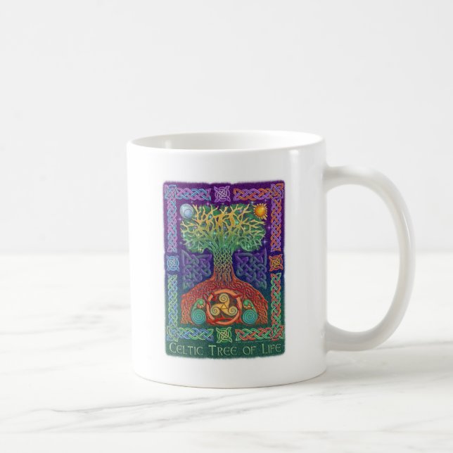 Mug Arbre de la vie celtique (Droite)