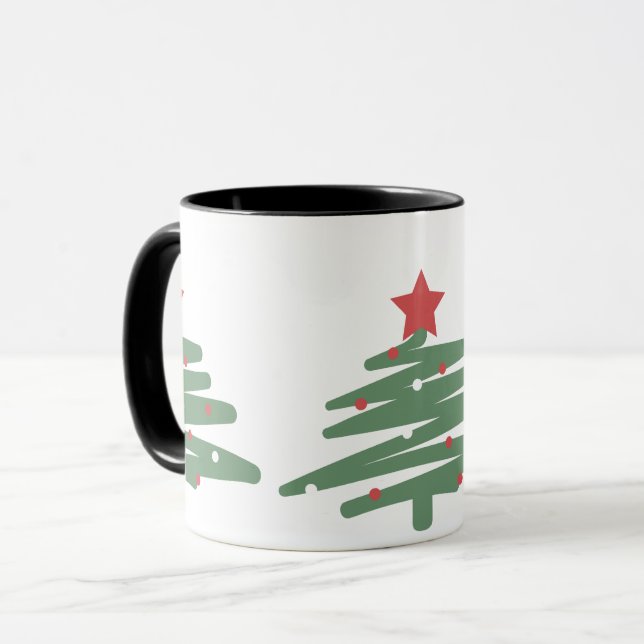 Mug Arbre de Noël (Devant gauche)