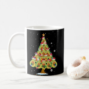 Mug Arbre de Noël Avocado Père Noël ELF Avocado Lover