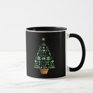 Mug Arbre de Noël de l'avocat du procureur