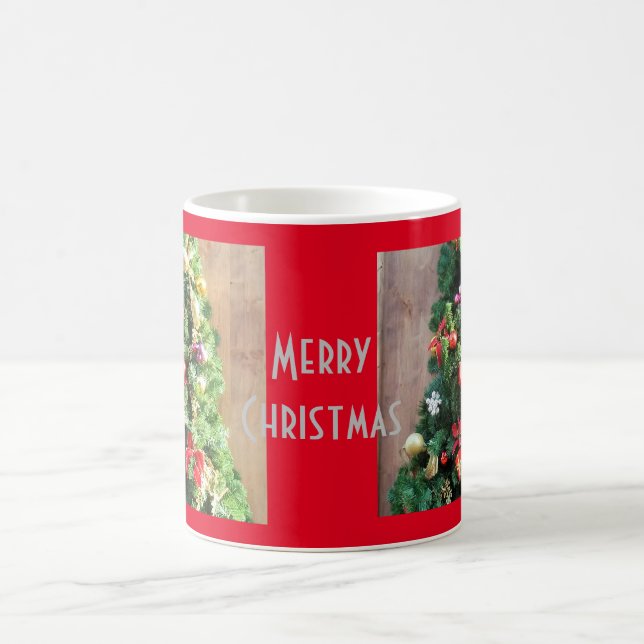 Mug Arbre de Noël décoré (Centre)