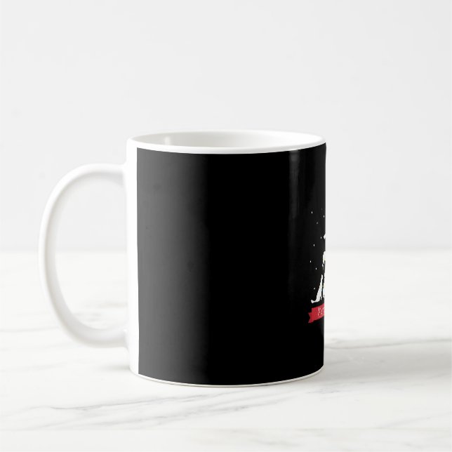 Mug Arbre de Noël Golden Retriever (Gauche)