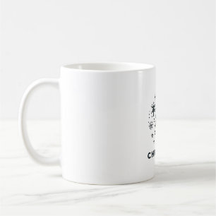 Mug Arbre de Noël minimaliste Joyeux design de Noël