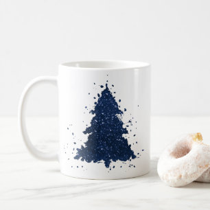 Mug Arbre de Noël Moody   Classy Dark Navy Bleu