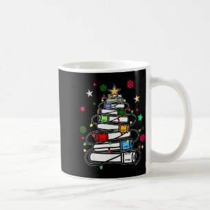 Mug Arbre de Noël Tube de Sang Phlébotomiste Tech Phlé