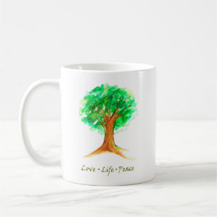 Mug Arbre de vie Aimer la paix 