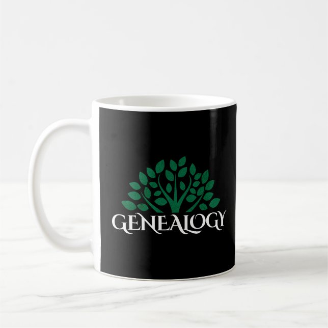 Mug Arbre De Vie Généalogique (Gauche)