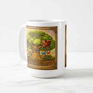 Mug Arbre de vision radieuse