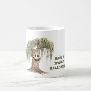 Mug Arbre d'Halloween effrayant