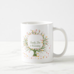 Mug Arbre familial en floraison