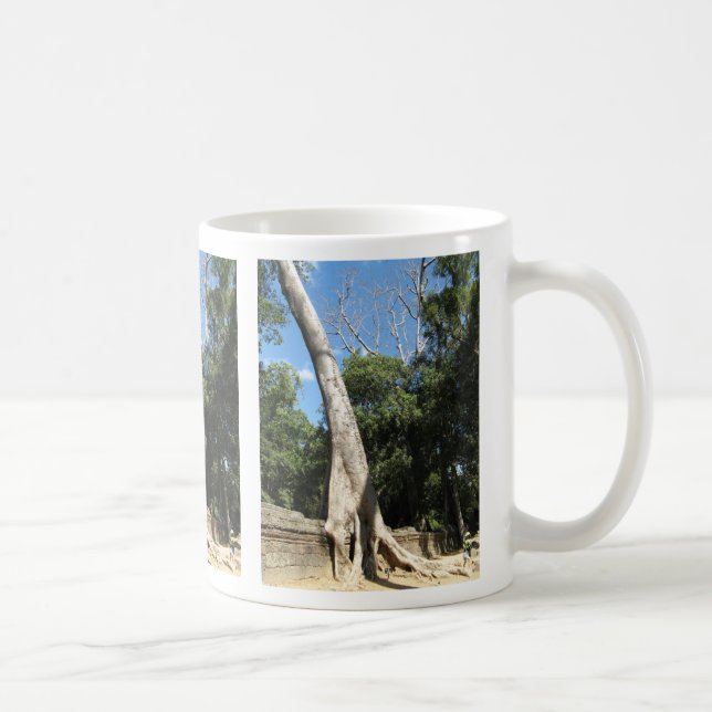 Mug Arbre géant Banyan ... Temple de Ta Prohm, Cambodg (Droite)