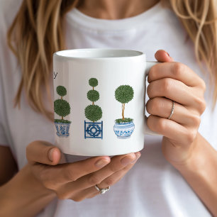 Mug Arbre topiaire en céramique de style Chinois 