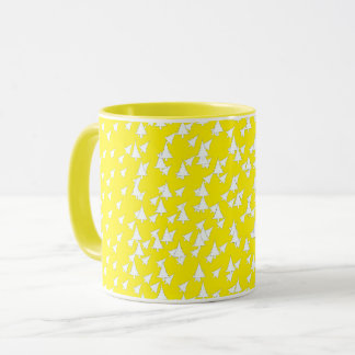 Mug Arbres blancs Jaunes Soleil Combo