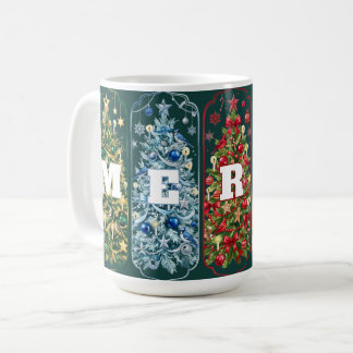 Mug Arbres de Noël Colorés Joyeux
