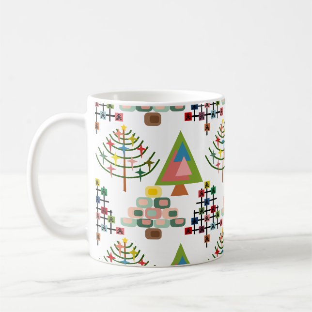 Mug Arbres de Noël MCM plus grands (Gauche)