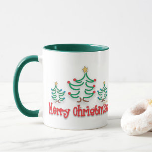 Mug Arbres de Noël "Whimsical"