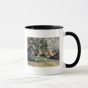 Mug Arbres de Paul Cezanne en parc, Jas de Bouffan,