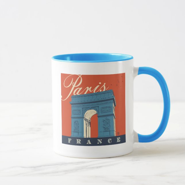Mug Arc de Triomphe | Paris, France (Droite)