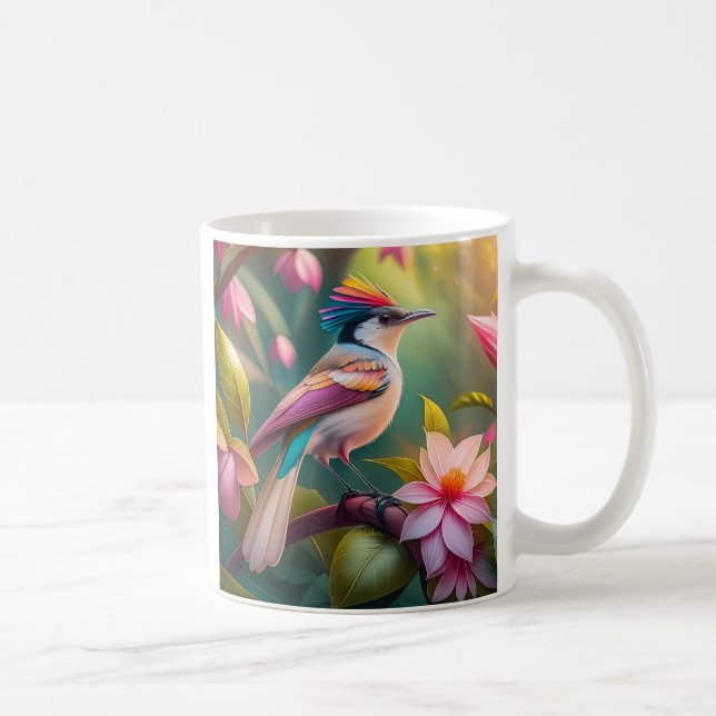 Mug Arc en arc-en-ciel Jay Imaginaire Bird (Droite)