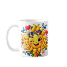Arc-en-ciel Floral Soleil Heureux