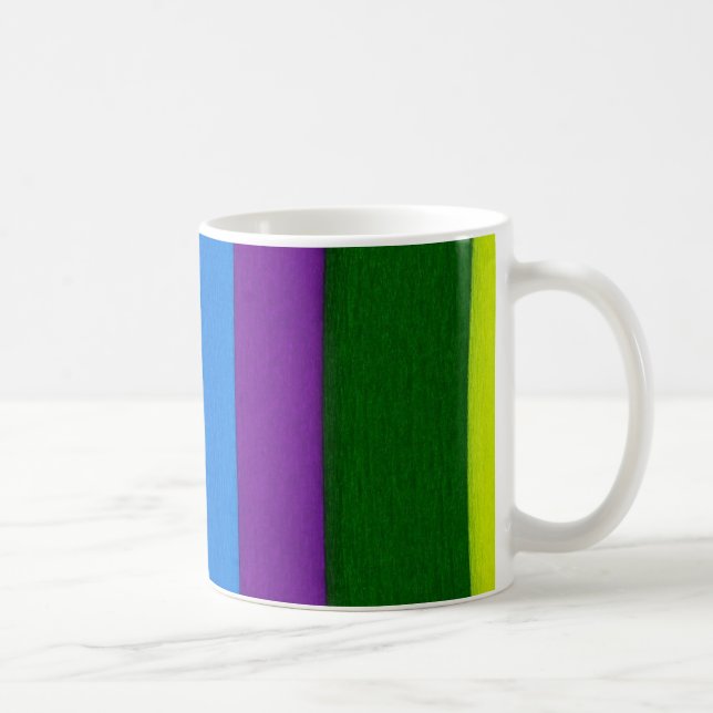 Mug Arc en ciel rayures lumineuses (Droite)